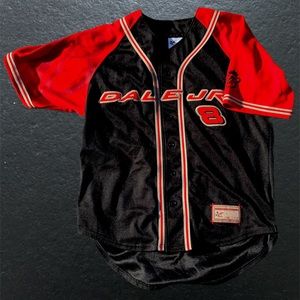 Dale Jr Budweiser Baseball Nascar Jersey